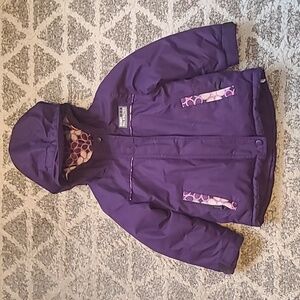 2 for $35 - Joe Fresh Girls 3T Purple Winter Coat